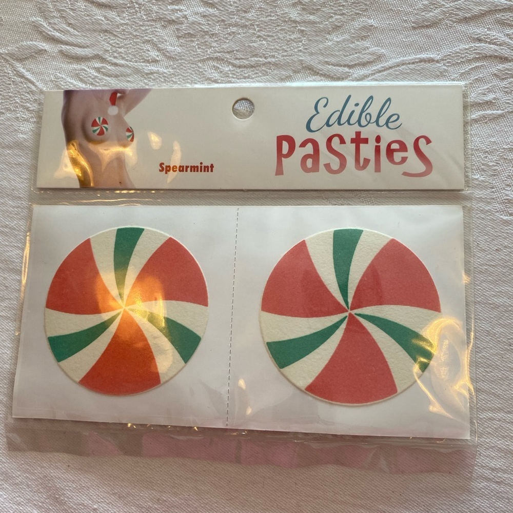 Edible Pasties in Spearmint flavor